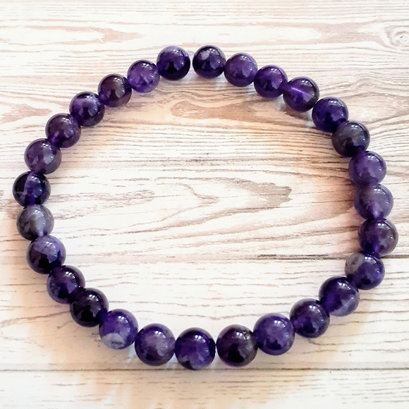 Amethyst Stone Bracelet - Picture 2 of 2